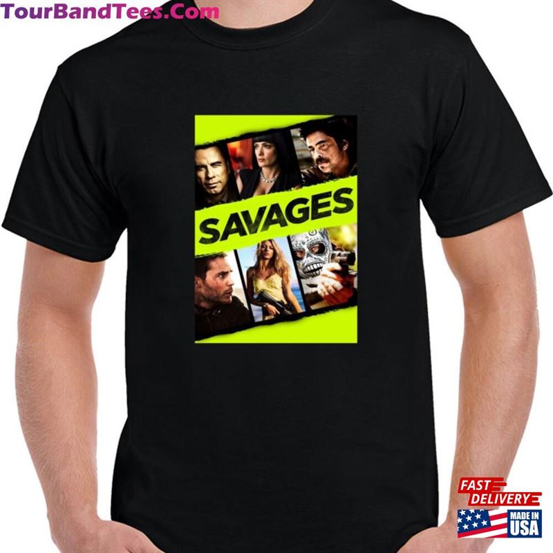 Savages Movie Tee Cool Thriller Crime Movies T-Shirt Unisex 29Uf119172 – Utopia Fashion