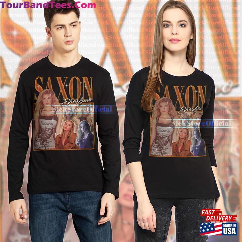 Saxon Sharbino Vintage Shirt Homage T-Shirt Fan Tees Hoodie 29Uf131967 – Utopia Fashion