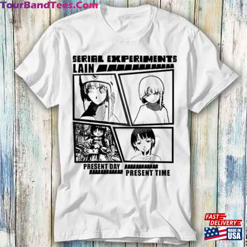 Serial Experiments Lain Present Day Time Japanese Manga Anime T-Shirt Sweatshirt Classic 29Uf122293 – Utopia Fashion