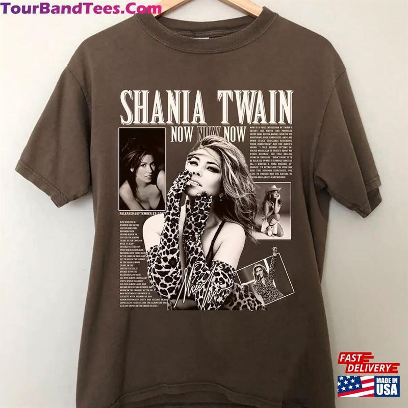 Shania Twain Now Vintage T-Shirt Lyric Hoodie Sweatshirt 29Uf141642 – Utopia Fashion