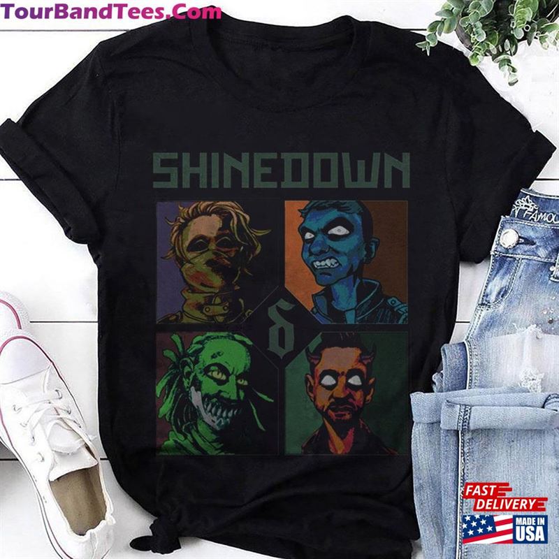 Shinedown My Monsters Are Real T-Shirt Shirt Fan Gifts Vintage Sweatshirt 29Uf118416 – Utopia Fashion