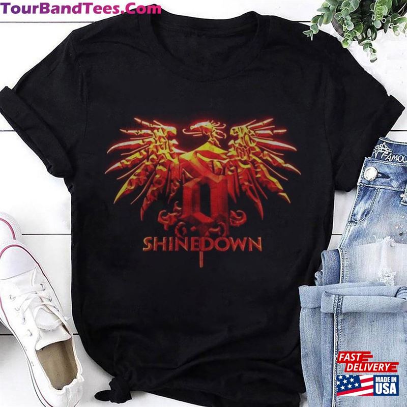 Shinedown Rock Band Logo Graphic T-Shirt The Revolutions Live Tour Shirt Fan Gifts Sweatshirt 29Uf122691 – Utopia Fashion