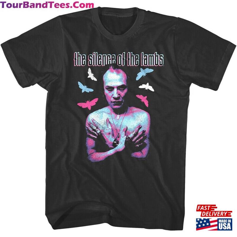 Silence Of The Lambs Men’S T-Shirt Neon Buffalo Bill Ted Gumb Graphic Tee Evil Villain Thriller Horror Movie Merch Hannibal Moths Top Classic Hoodie 29Uf119099 – Utopia Fashion