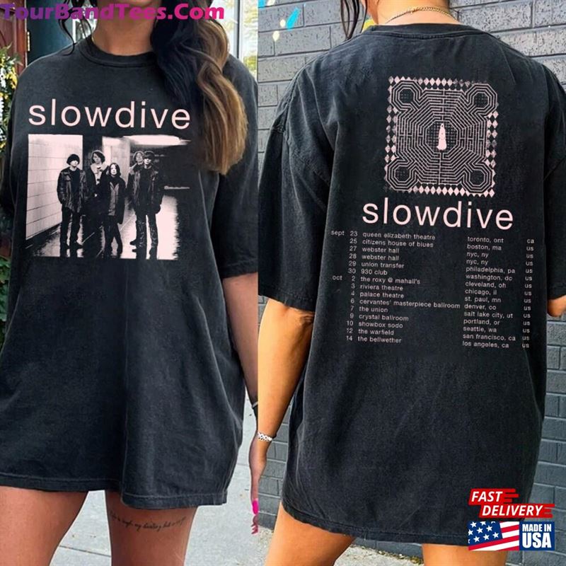 Slowdive Tour T-Shirt Sweatshirt Hoodie Classic 29Uf136880 – Utopia Fashion