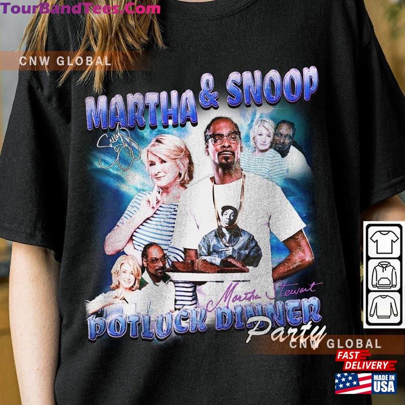 Snoop Dogg Martha Rap Shirt 90S Y2K Vintage Stewart Bff Potluck Dinner Party Cooking Sweatshirt Unisex 29Uf124442 – Utopia Fashion