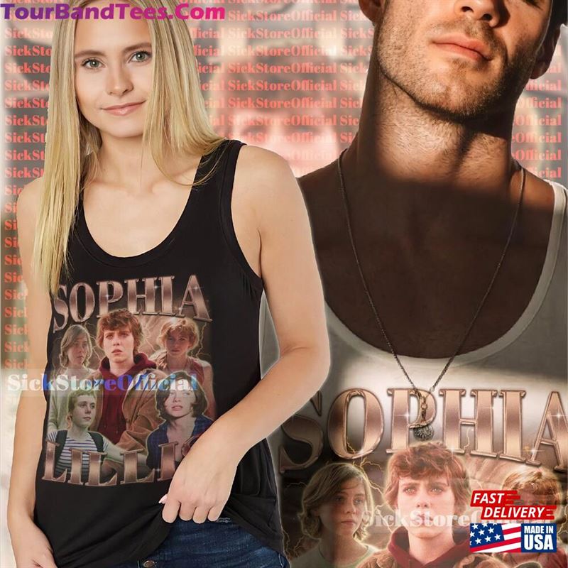 Sophia Lillis Vintage Shirt Homage T-Shirt Fan Tees Classic Hoodie 29Uf131909 – Utopia Fashion