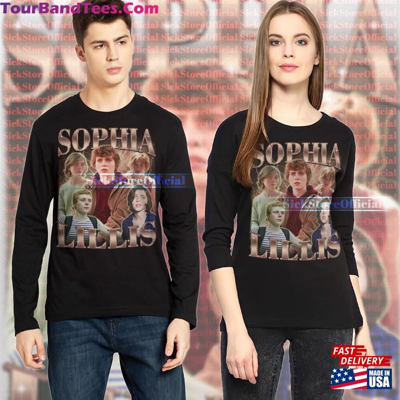 Sophia Lillis Vintage Shirt Homage T-Shirt Fan Tees Classic Hoodie 29Uf131909 – Utopia Fashion