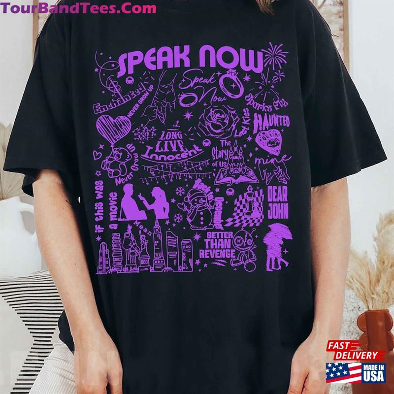 Speak Now Taylor Swift Version Sweatshirt Album Shirt Meet Me At Midnight Ts Eras Tour Tee Hoodie 29Uf131910 – Utopia Fashion