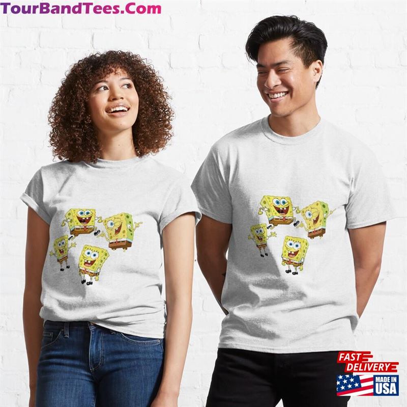 Sponge Bob Classic T-Shirt Sweatshirt Unisex 29Uf118859 – Utopia Fashion