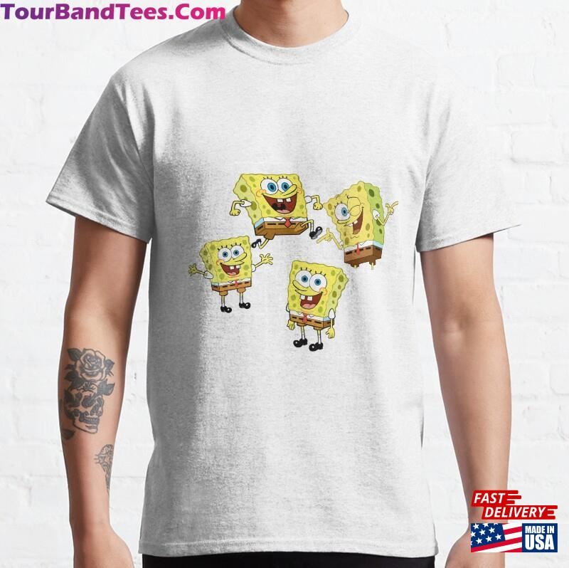 Sponge Bob Classic T-Shirt Sweatshirt Unisex 29Uf118859 – Utopia Fashion