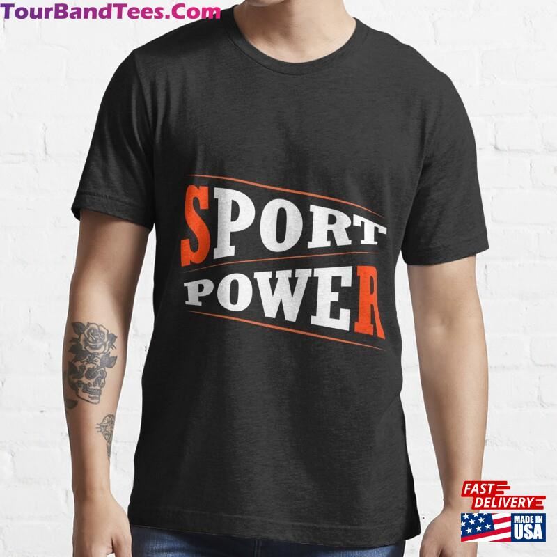 Sport Power Classic T-Shirt 29Uf141622 – Utopia Fashion