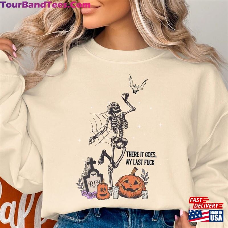 Stay Spooky Vintage Halloween Sweatshirt Creep It Real Unisex 29Uf131685 – Utopia Fashion