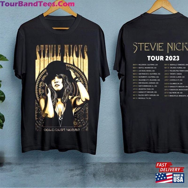 Stevie Nicks On Tour T-Shirt Two Icons One Night Shirt Vintage Classic 29Uf131629 – Utopia Fashion