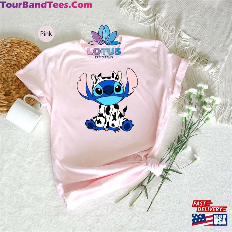 Stitch Cow Shirt Cute Costume T-Shirt Classic 29Uf141474 – Utopia Fashion