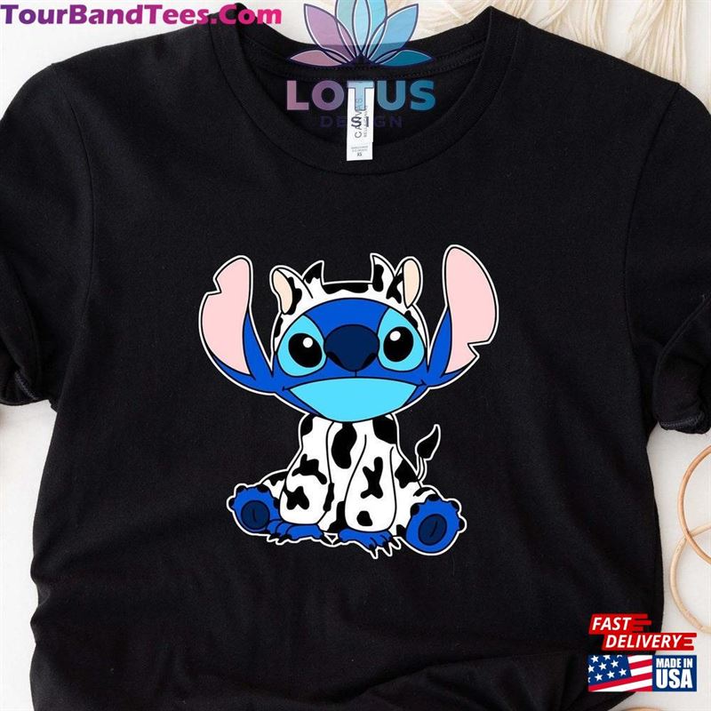 Stitch Cow Shirt Cute Costume T-Shirt Classic 29Uf141474 – Utopia Fashion