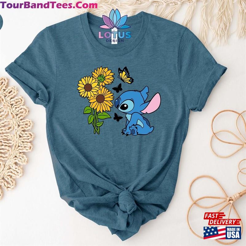 Stitch Sunflower Shirt Butterfly Family Vacation Classic Unisex 29Uf141468 – Utopia Fashion