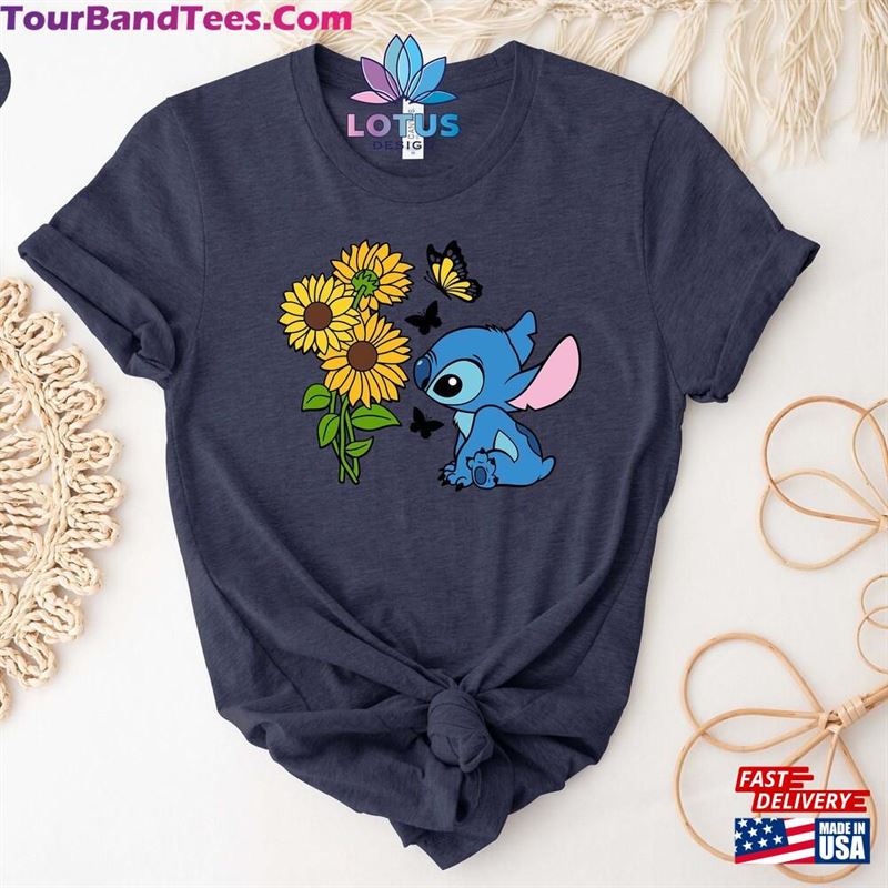 Stitch Sunflower Shirt Butterfly Family Vacation Classic Unisex 29Uf141468 – Utopia Fashion