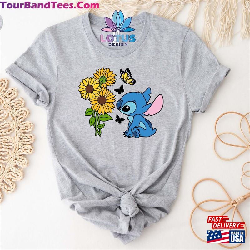 Stitch Sunflower Shirt Butterfly Family Vacation Classic Unisex 29Uf141468 – Utopia Fashion