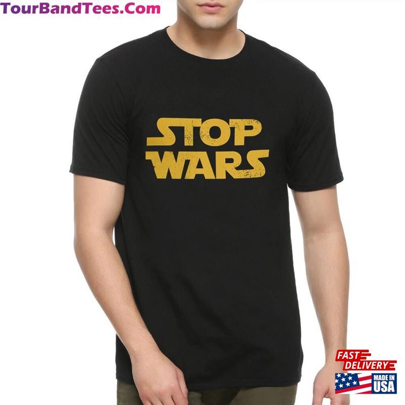 Stop Wars Logo T-Shirt Men’S Women Sweatshirt Classic 29Uf122629 – Utopia Fashion