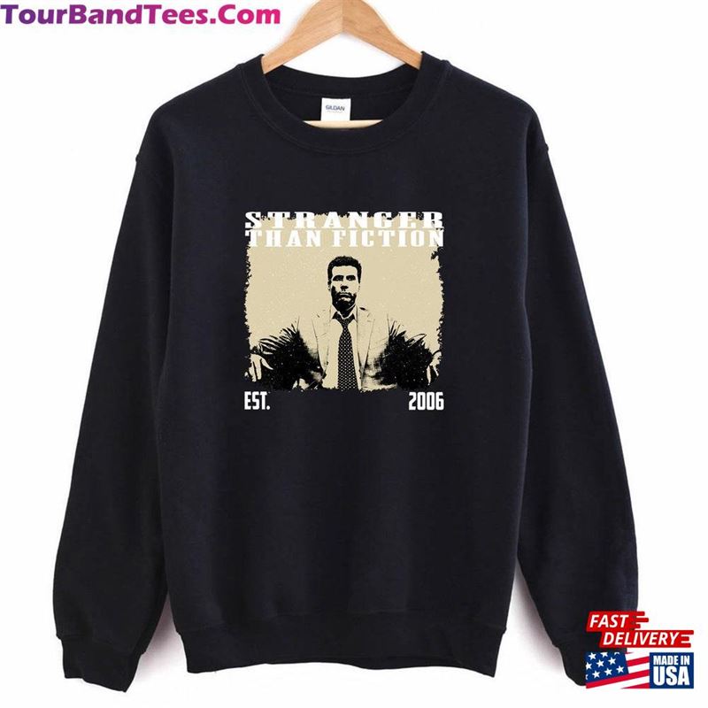 Stranger Than Fiction Sweatshirt Shirt Classic Movie T-Shirt 29Uf123660 – Utopia Fashion