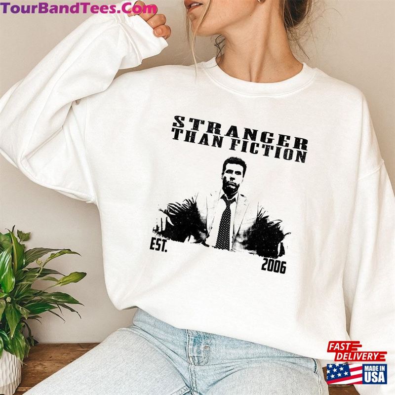 Stranger Than Fiction Sweatshirt Shirt Classic Movie T-Shirt 29Uf123660 – Utopia Fashion