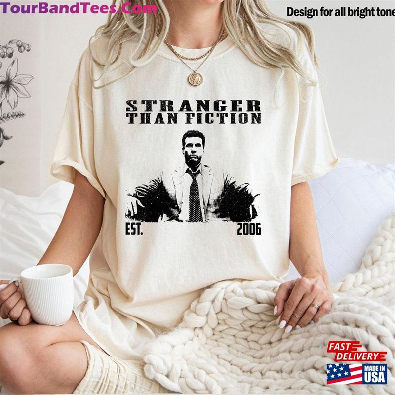 Stranger Than Fiction Sweatshirt Shirt Classic Movie T-Shirt 29Uf123660 – Utopia Fashion