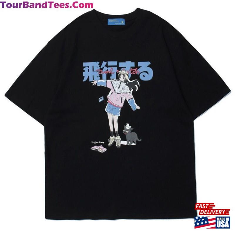 Streetwear Spring Oversized Fluffy Cute Anime Manga T-Shirt Sweatshirt Unisex 29Uf118832 – Utopia Fashion