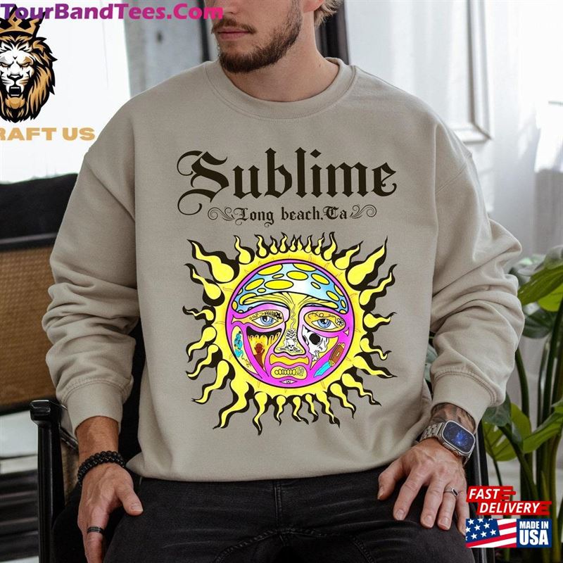 Sublime Oz To Freedom 30Th Anniversary Sweatshirt Band T-Shirt Sun Logo Sweater Classic 29Uf123886 – Utopia Fashion