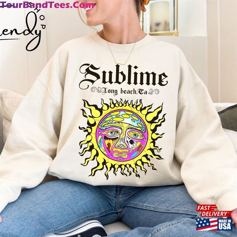 Sublime Oz To Freedom 30Th Anniversary Sweatshirt Band T-Shirt Sun Logo Sweater Unisex Classic 29Uf123783 – Utopia Fashion