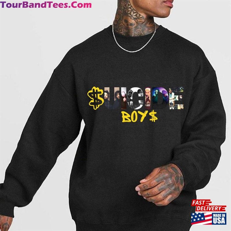 Suicideboy Tour Gray Day Sweatshirt Band Shirt Hoodie T-Shirt 29Uf124484 – Utopia Fashion