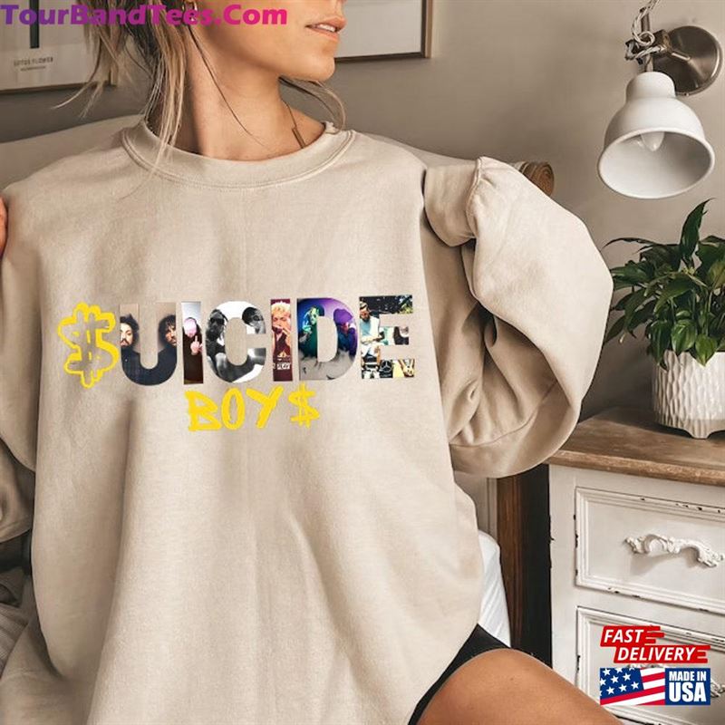 Suicideboy Tour Gray Day Sweatshirt Band Shirt Hoodie T-Shirt 29Uf124484 – Utopia Fashion