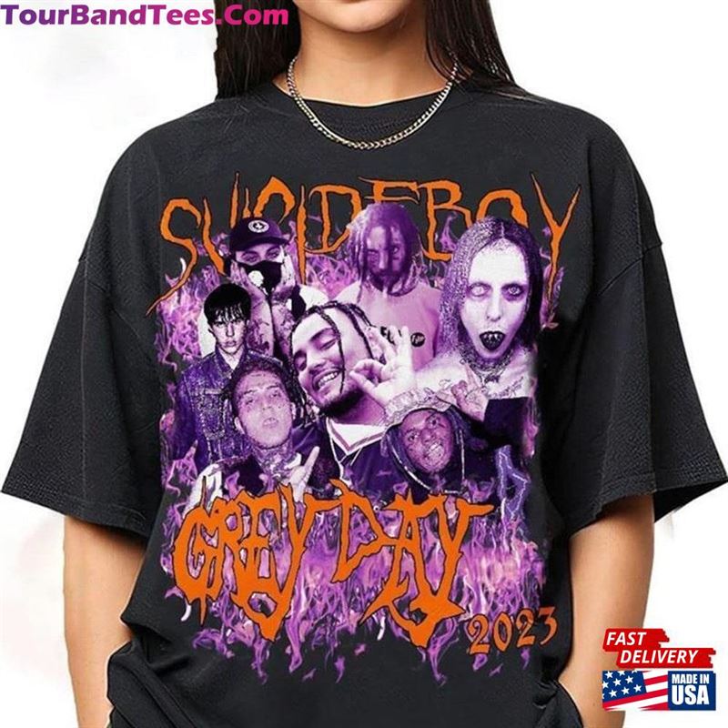 Suicideboy Black Metal Merch Shirt Grey Day Tour Concert Unisex T-Shirt Gift Classic 29Uf123023 – Utopia Fashion