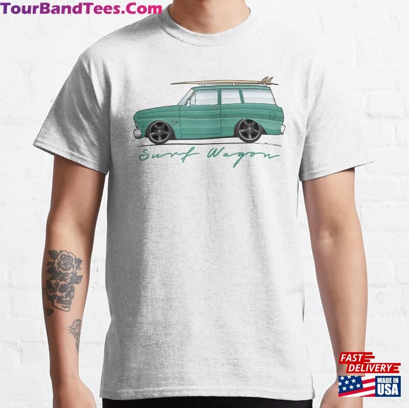 Surf Wagon Dynasty Green Classic T-Shirt Unisex Hoodie 29Uf141516 – Utopia Fashion