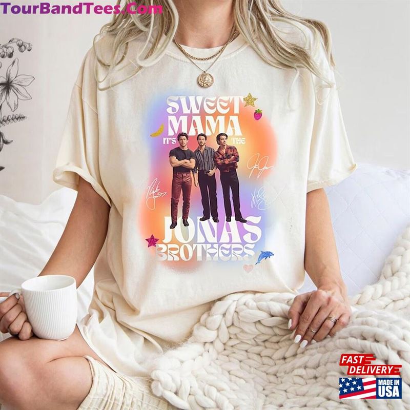 Sweet Mama It’S The Jonas Brothers T-Shirt Five Albums One Night Tour Shirt Hoodie Unisex 29Uf118707 – Utopia Fashion