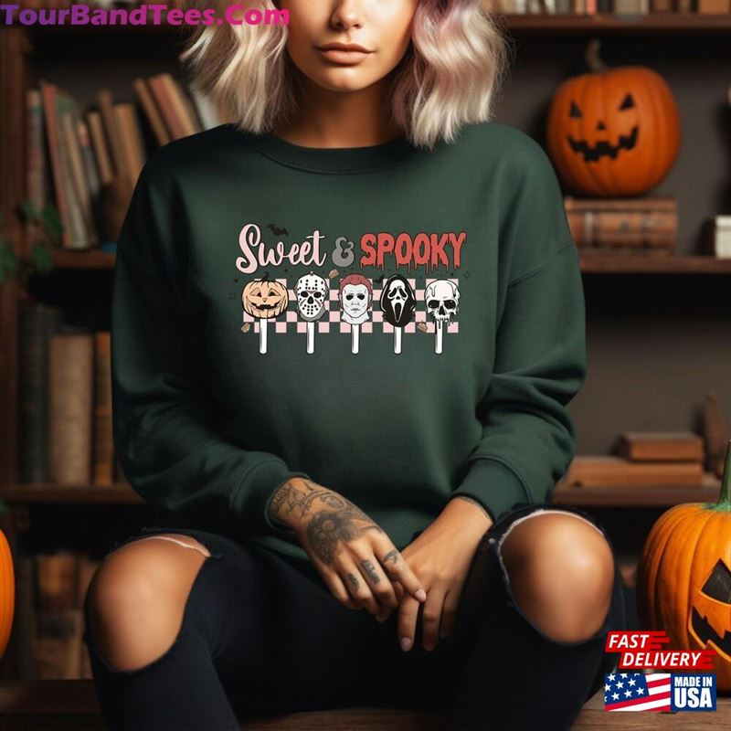 Sweet Spooky Shirt Halloween Movie Characters Sweatshirt Classic Hoodie 29Uf136674 – Utopia Fashion