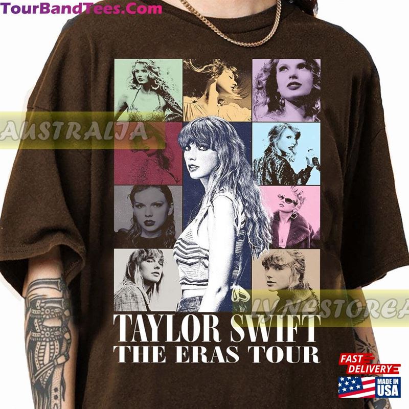 Swiftie 90S Vintage Bootleg Style Taylor Concert Outfit T-Shirt The Eras Tour Unisex Classic 29Uf122421 – Utopia Fashion