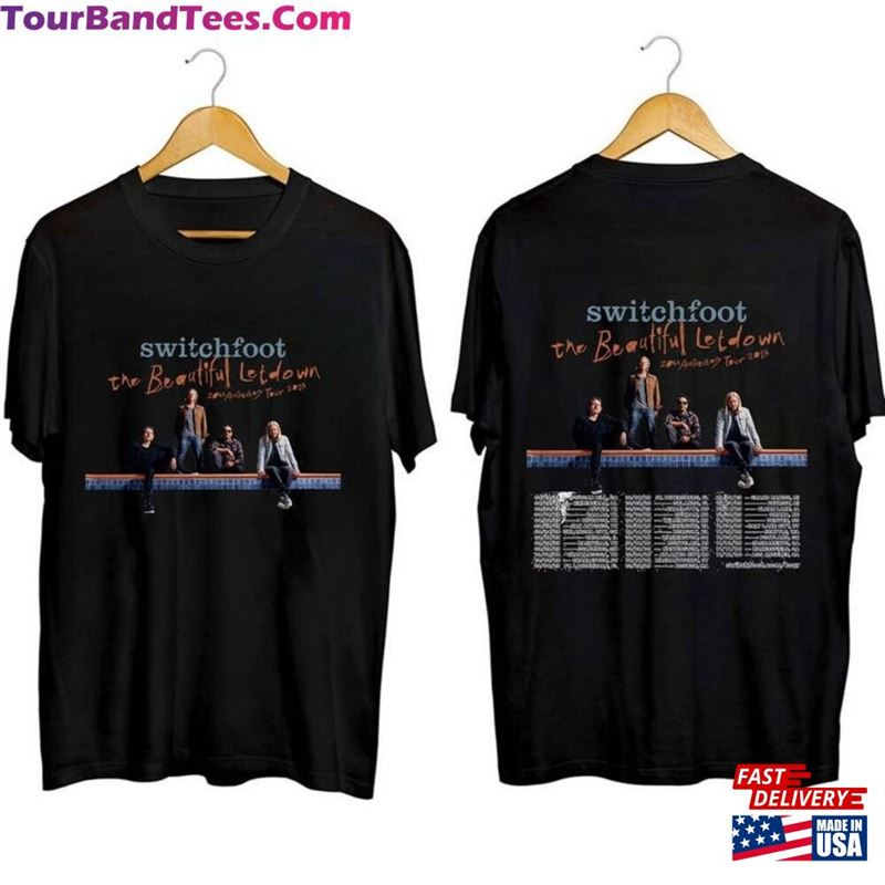 Switchfoot The Beautiful Letdown Tour Shirt Rock Band Concert For Fan Hoodie Unisex 29Uf118712 – Utopia Fashion