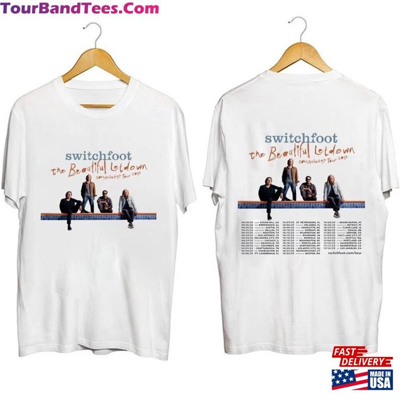 Switchfoot The Beautiful Letdown Tour Shirt Rock Band Concert For Fan Hoodie Unisex 29Uf118712 – Utopia Fashion