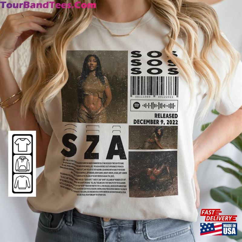 Sza Music Merch Shirt Sos Album 90S Tee Sweatshirt Unisex 29Uf123938 – Utopia Fashion