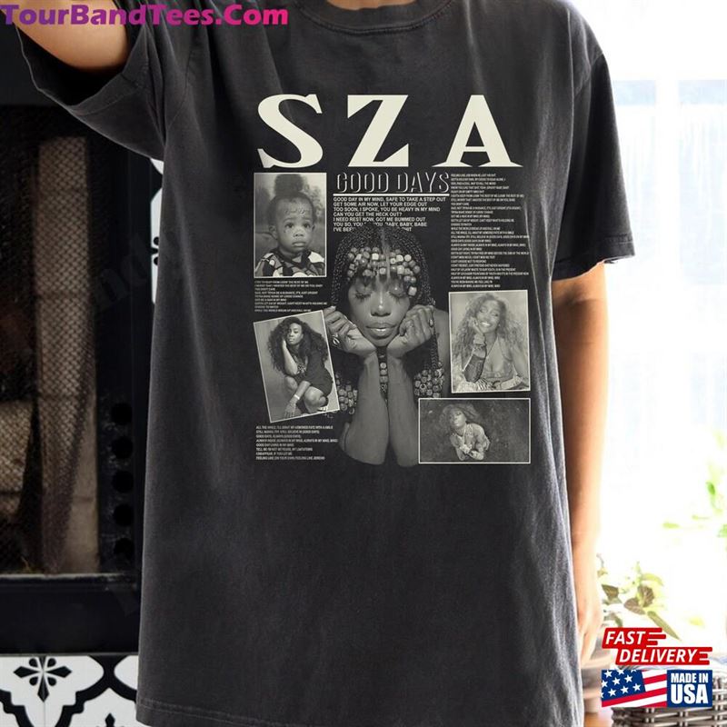 Sza Shirt Album Sos Full Tracklist T-Shirt Music Rnb Singer Rapper Sweatshirt Unisex 29Uf131446 – Utopia Fashion