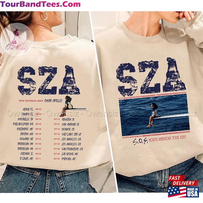 Sza Sos Tour Sweatshirt Kill Bill Shirt Full Tracklist T-Shirt 29Uf136897 – Utopia Fashion