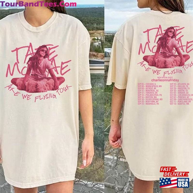 Tate Mcrae Are We Flying Tour Shirt Ptate Concert T-Shirt Merch Unisex Sweatshirt 29Uf118541 – Utopia Fashion