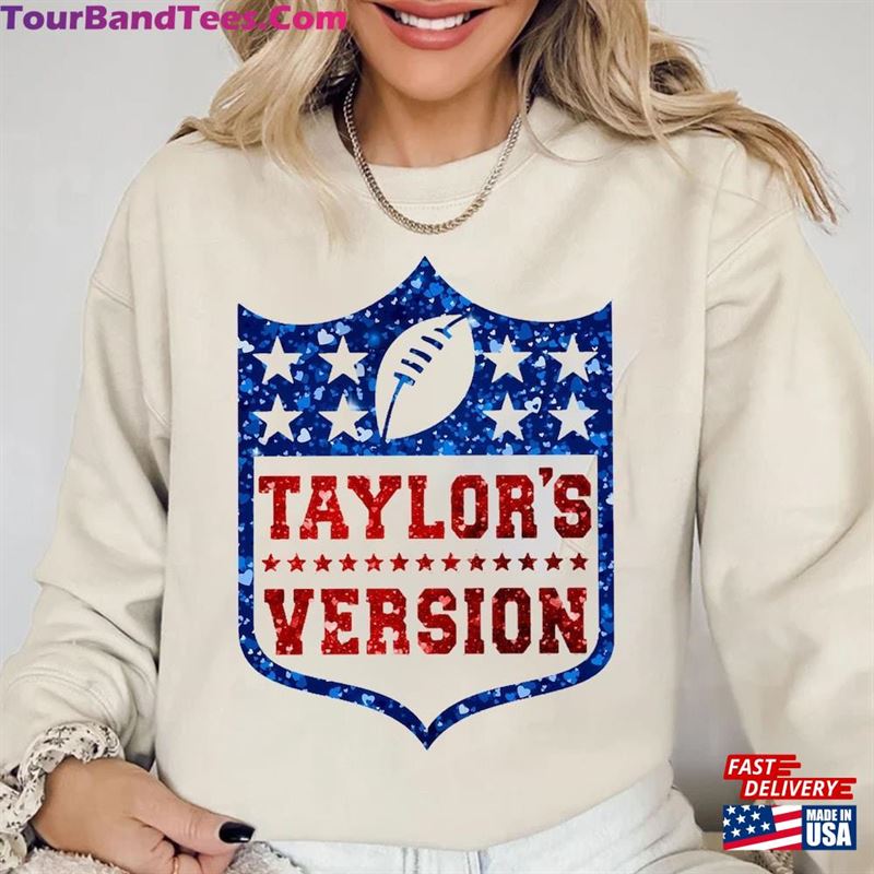 Tay’S Version Football T-Shirt Taylor And Travis Shirt Unisex 29Uf124197 – Utopia Fashion