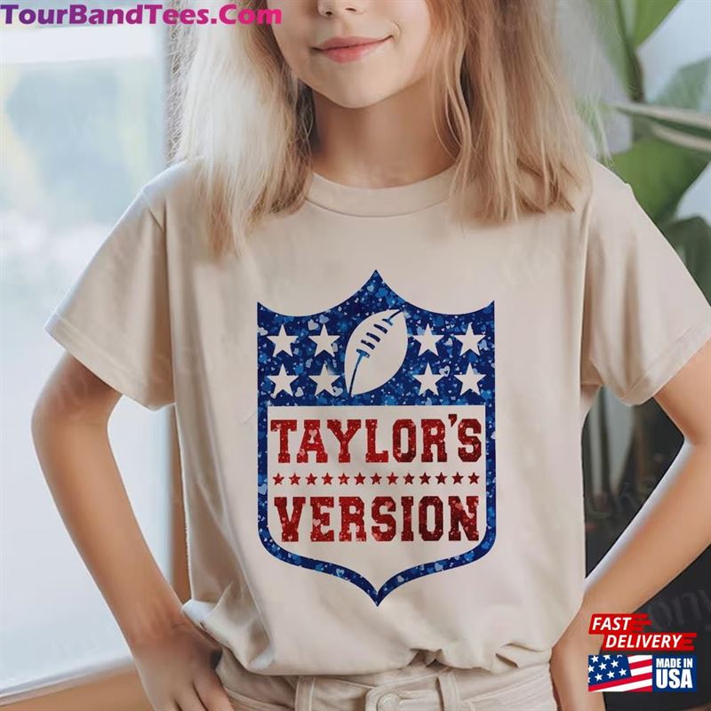 Tay’S Version Football T-Shirt Taylor And Travis Shirt Unisex 29Uf124197 – Utopia Fashion