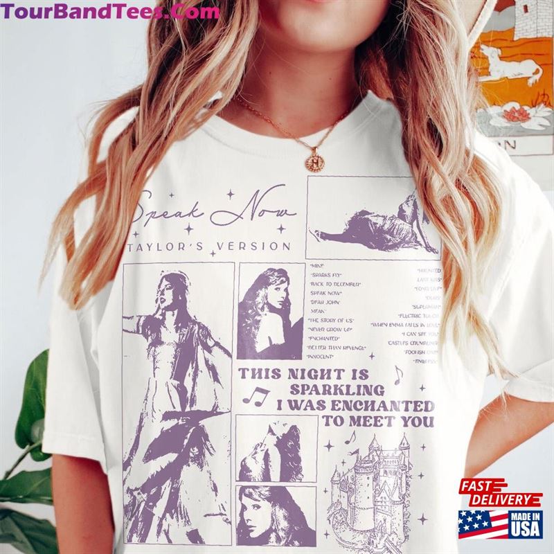 Taylor Album Speak Now Track List Shirt Vintage Tee Swiftie Tour Hoodie Classic 29Uf118387 – Utopia Fashion