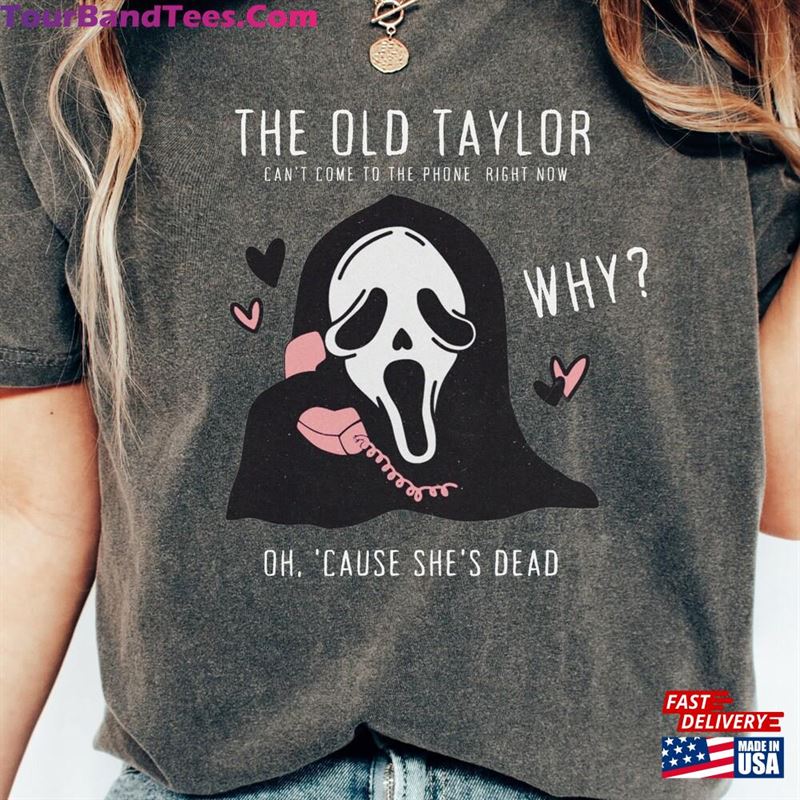 Taylor Halloween Shirt Scream Horror Movie Classic Sweatshirt 29Uf122937 – Utopia Fashion