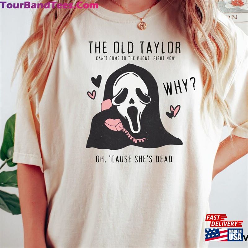 Taylor Halloween Shirt Scream Horror Movie Classic Sweatshirt 29Uf122937 – Utopia Fashion