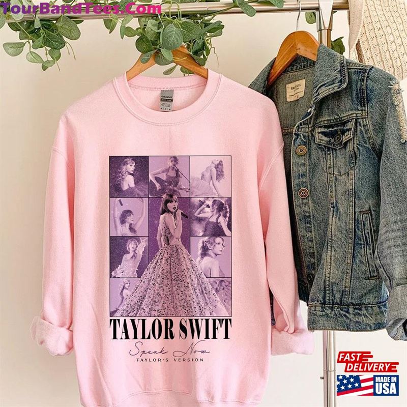 Taylor Speak Now Sweatshirt The Eras Tour Shirt Version Unisex 29Uf124035 – Utopia Fashion