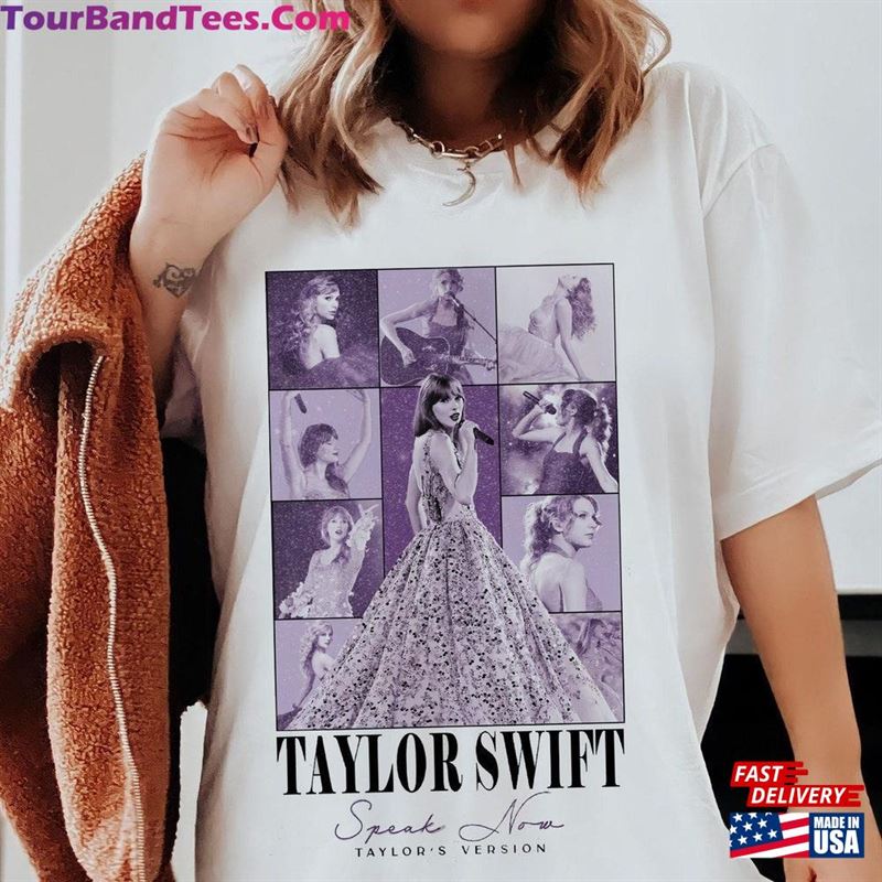 Taylor Speak Now Sweatshirt The Eras Tour Shirt Version Unisex 29Uf124035 – Utopia Fashion