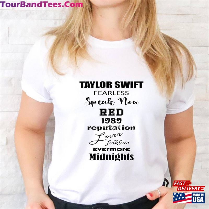 Taylor Swift The Eras Tour Shirt Swiftie Merch Top Sweatshirt Hoodie 29Uf119324 – Utopia Fashion